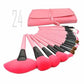 24 Piece High Quality Brush Set for Perfect Makeup Application