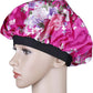 4 Pcs Soft Satin Hair Bonnet for Women and Girls