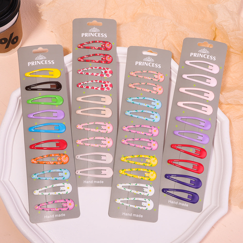 20Pcs/Set Cute Candy Colored Hairpins