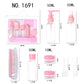Cosmetic and Face Cream Travel Plastic Bottles